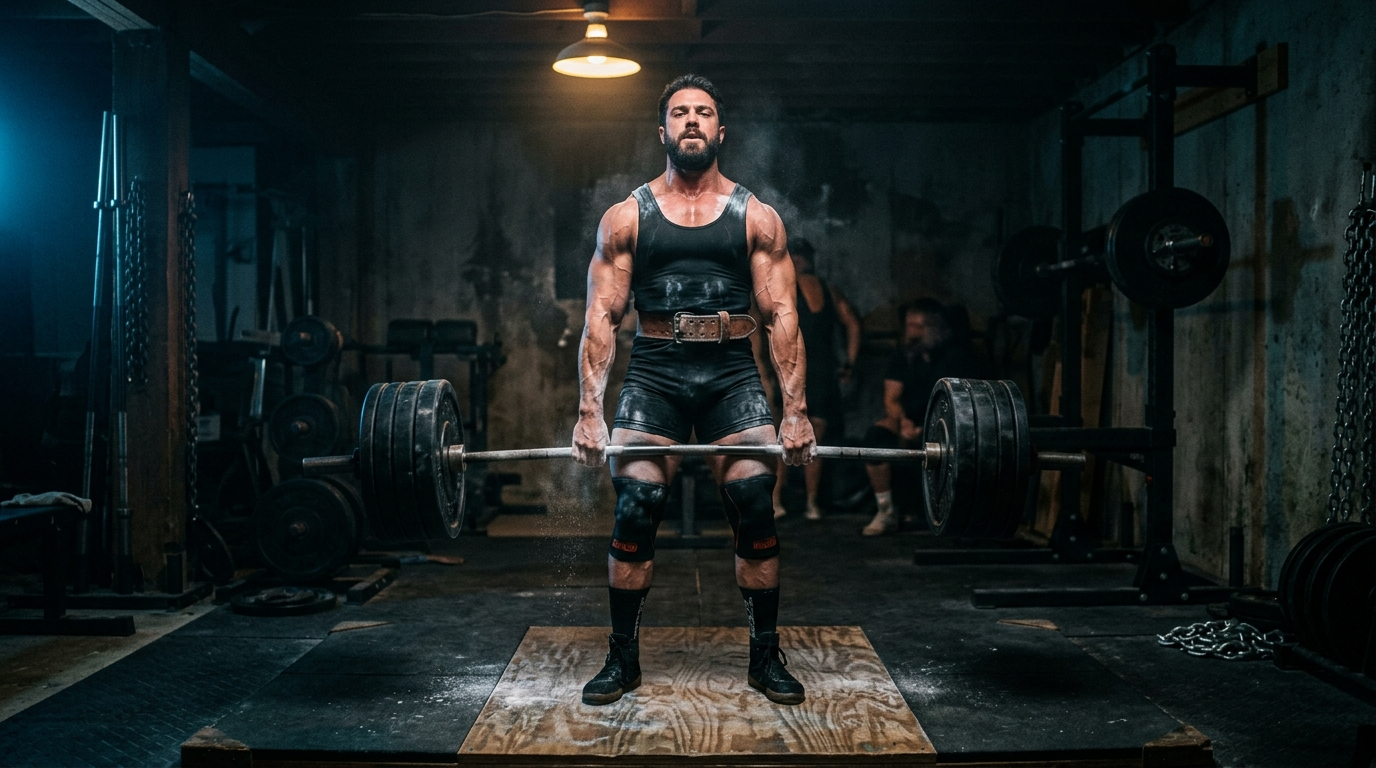 The average deadlift for men is 496 lb (225.0 kg) and the average squat is 424 lb (192.5 kg) among 229,361 competitive raw lifters. Women: 292 lb (132.5 kg) deadlift, 243 lb (110.0 kg) squat. By weight class and age.