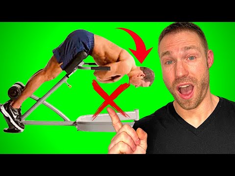 Dumbbell Back Extension video demo