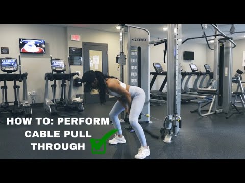Cable Straight-leg pull-Through video demo