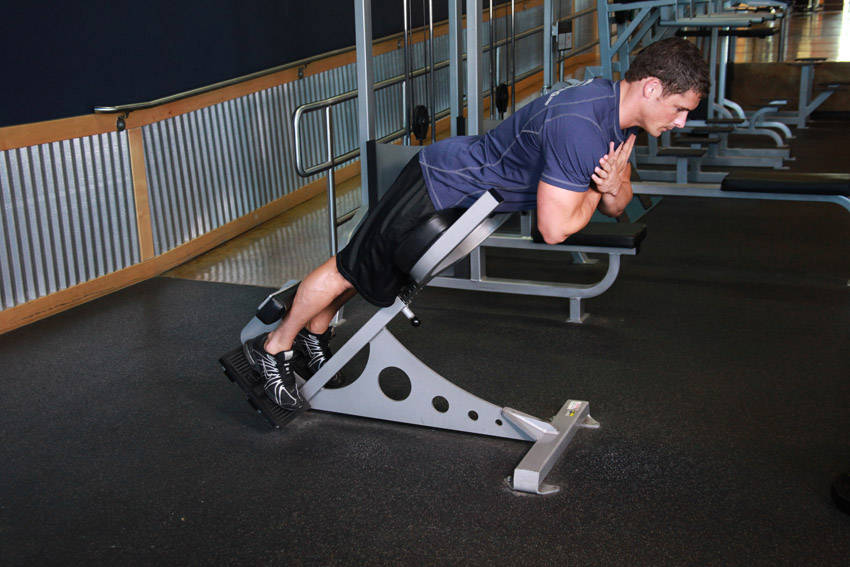 Back Extension: Starting position
