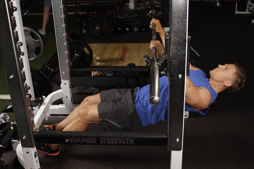 Inverted Row: Starting position