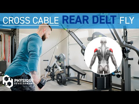 Cable Rear Delt Fly video demo