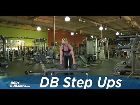 Dumbbell Step-Ups video demo