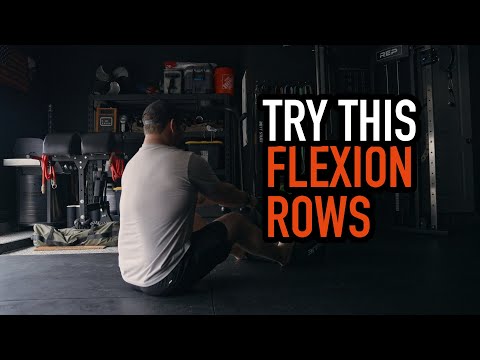 Cable Flexion Row video demo