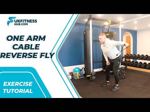Cable One Arm Reverse Fly video demo