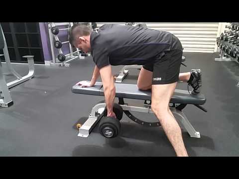 Incline Wide Grip Rear Delt Row video demo