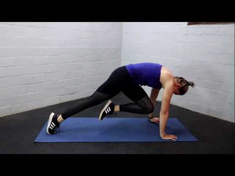 Plank Knee Slide video demo