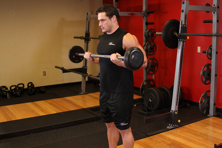 Drag Curl: Ending position