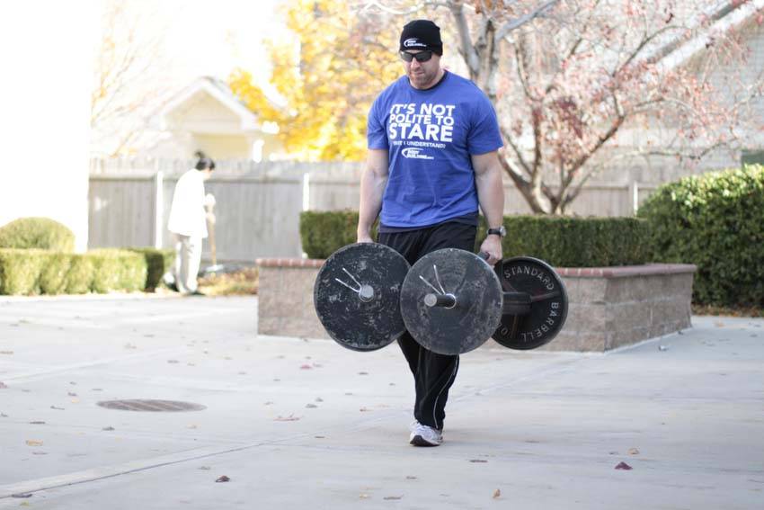 Farmers Walk: Ending position