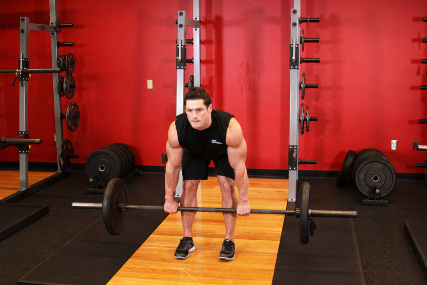 Romanian Deadlifts: Starting position