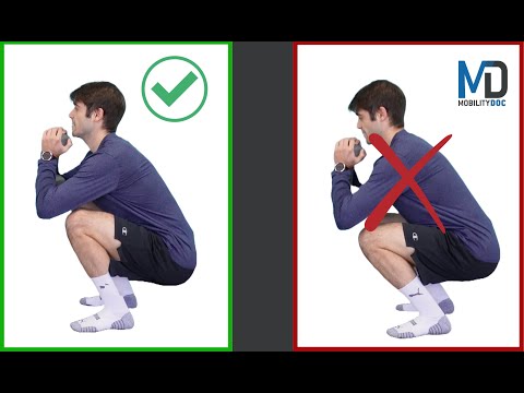 Goblet Squat video demo