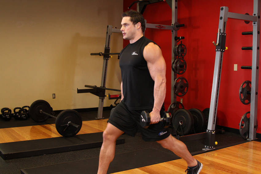 Lunges: Starting position