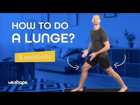 Lunges video demo