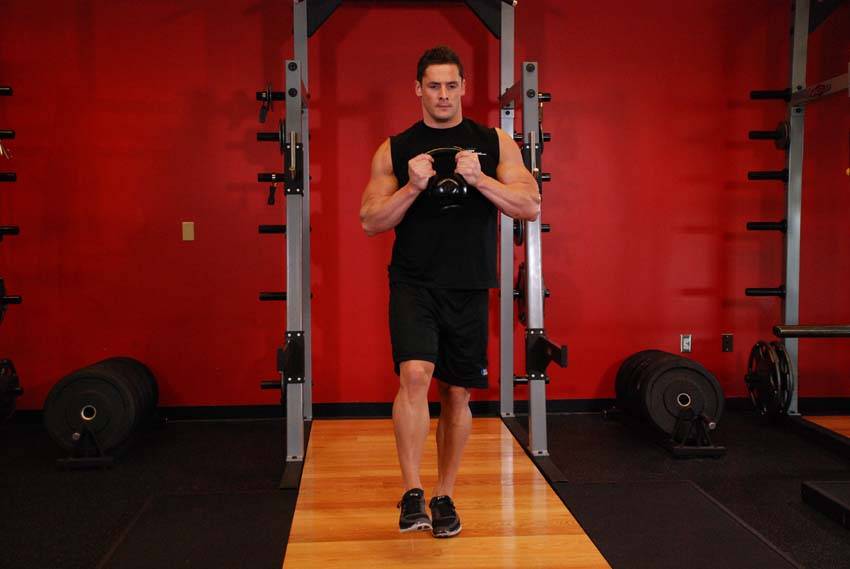Pistol Squat: Starting position