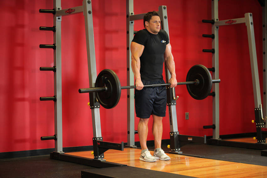 Shrugs: Ending position