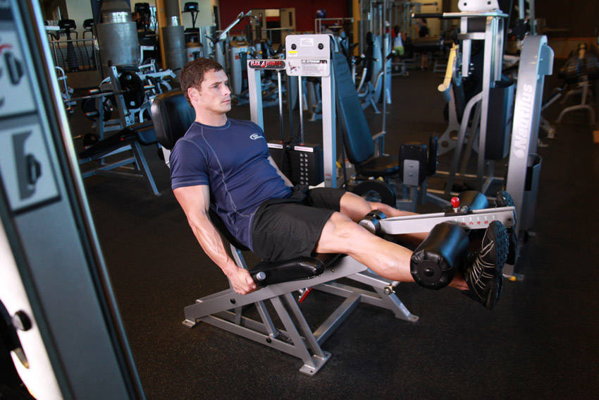 Leg Extension: Ending position