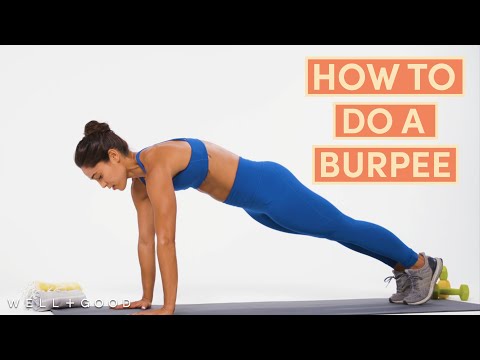 Burpees video demo