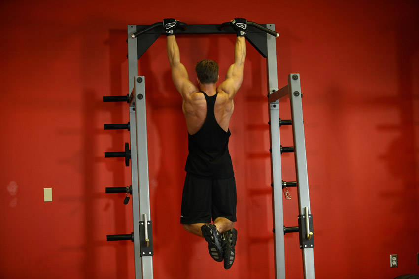 Pullups: Starting position