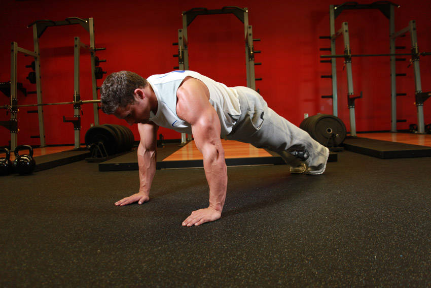 Push-Ups: Starting position