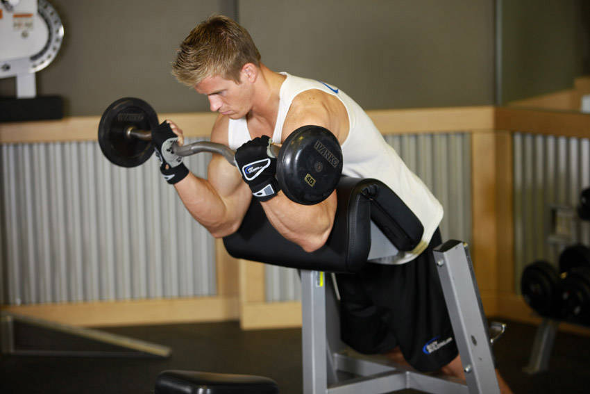 Spider Curls: Ending position