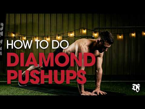 Diamond Push-Ups video demo